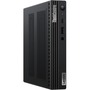 Lenovo ThinkCentre M90q Gen 3 11U5002NUS Desktop Computer - Intel Core i7 12th Gen i7-12700T Dodeca-core (12 Core) 1.40 GHz - 16 GB RAM DDR5 SDRAM - 256 GB M.2 PCI Express SSD - Tiny - Raven Black