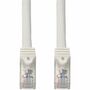 AddOn 50ft White CAT 6 PVC Ethernet Cable Snagless Easy Boot RJ-45 M/M