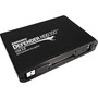 Kanguru Defender HDD350 2 TB Portable Hard Drive - 2.5" External - SATA (SATA/600) - Matte Black - TAA Compliant