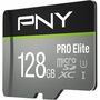 PNY PRO Elite 128 GB Class 10/UHS-I (U3) microSDXC