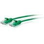 C2G 15ft Cat6a Snagless Unshielded (UTP) Slim Ethernet Patch Cable - Green