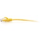 C2G 7ft Cat6a Snagless Unshielded (UTP) Slim Ethernet Patch Cable - Yellow