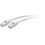 C2G 3ft Cat6a Snagless Unshielded (UTP) Slim Ethernet Patch Cable - White