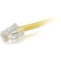 C2G 8 ft Cat6 Non Booted UTP Unshielded Network Patch Cable - Yellow