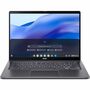 Acer Chromebook Spin 714 CP714-1WN CP714-1WN-763T 14" Touchscreen Convertible 2 in 1 Chromebook - WUXGA - 1920 x 1200 - Intel Core i7 12th Gen i7-1260P Dodeca-core (12 Core) 2.10 GHz - 8 GB Total RAM - 256 GB SSD - Steel Gray