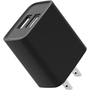 4XEM 12W Dual USB-A Wall Charger - Black