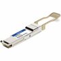 HP 845966-B21 Compatible TAA 100GBase-SR4 QSFP28 Transceiver (MMF, 850nm, 100m, MPO, DOM)