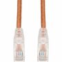 AddOn 5ft Orange CAT 6 PVC Ethernet Cable Snagless Easy Clear Boot TAA RJ-45 M/M