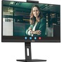 AOC Q27P3CW 27" Webcam WQHD WLED LCD Monitor - 16:9 - Textured Black