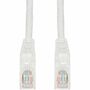 AddOn 3ft White CAT 6 PVC Ethernet Cable Snagless Easy Clear Boot TAA RJ-45 M/M