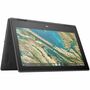 HPI SOURCING - NEW Chromebook x360 11 G3 EE 11.6" Touchscreen Convertible 2 in 1 Chromebook - HD - 1366 x 768 - Intel Celeron N4020 Dual-core (2 Core) 1.10 GHz - 4 GB Total RAM - 4 GB On-board Memory - 32 GB Flash Memory - Chalkboard Gray