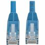 Cat6 Gigabit Snagless Molded UTP Ethernet Cable (RJ45 M/M), PoE, LSZH, Blue, 5 m