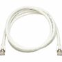 Cat8 40G Snagless SSTP Ethernet Cable (RJ45 M/M), PoE, White, 5 ft. (1.5 m)