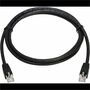 Cat8 40G Snagless SSTP Ethernet Cable (RJ45 M/M), PoE, Black, 6 ft. (1.8 m)