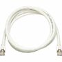 Cat8 40G Snagless SSTP Ethernet Cable (RJ45 M/M), PoE, White, 6 ft. (1.8 m)