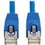 Cat8 40G Snagless SSTP Ethernet Cable (RJ45 M/M), PoE, Blue, 7 ft. (2.1 m)