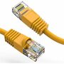 Axiom 8FT CAT5E 350mhz Patch Cable Molded Boot (Yellow) - TAA Compliant