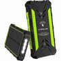 4XEM 30,000 mAh Mobile Solar Power Bank and Charger (Green)