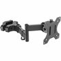 Amer Mounts PM111 Mounting Arm for Monitor, Pole Mount - Matte Black