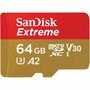 SanDisk Extreme 64 GB Class 10/UHS-I (U3) V30 microSDXC - 1 Pack