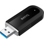 BenQ WD02AT IEEE 802.11 a/b/g/n/ac/ax Bluetooth 5.2 Dual Band Wi-Fi/Bluetooth Combo Adapter for Bluetooth Headset/Speaker