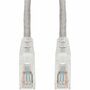 AddOn 100ft Gray CAT 6 PVC Ethernet Cable Snagless Easy Clear Boot TAA RJ-45 M/M