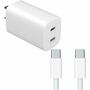 45W 10FT USB-C to USB-C Laptop GaN Charging Kit - White