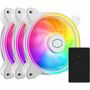 Cooler Master MasterFan MF120 Halo&#178; 3in1 White Edition - 3 Pack