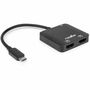 Rocstor Premium USB-C to Dual HDMI 4K@60Hz, 1x USB-C 100W Power Delivery PD