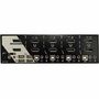 4XEM 4 Port Dual Monitor 4K DisplayPort KVM Switch with USB 2.0, Audio, Hotkey Control