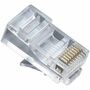 NSI Standard RJ45 CAT5E Modular Plug, 8P8C, Flat Stranded Cable - 500pcs in Bulk Bag