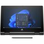 HP Fortis Flip G1i 11.6" Touchscreen Convertible 2 in 1 Notebook - HD - Intel N-Series N150 - 4 GB - 128 GB Flash Memory - Jet Black