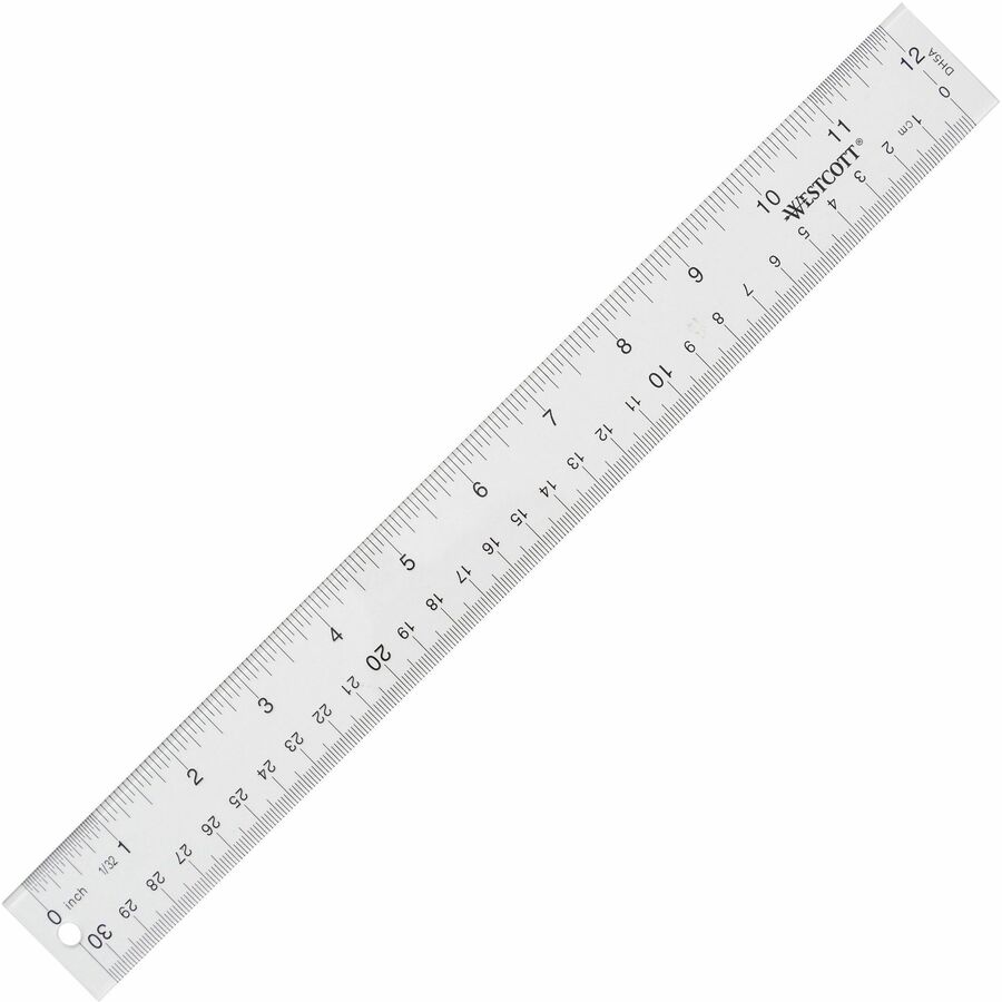 Transparent Plastic Ruler 6/8/12 Inch Standard/metric Rulers