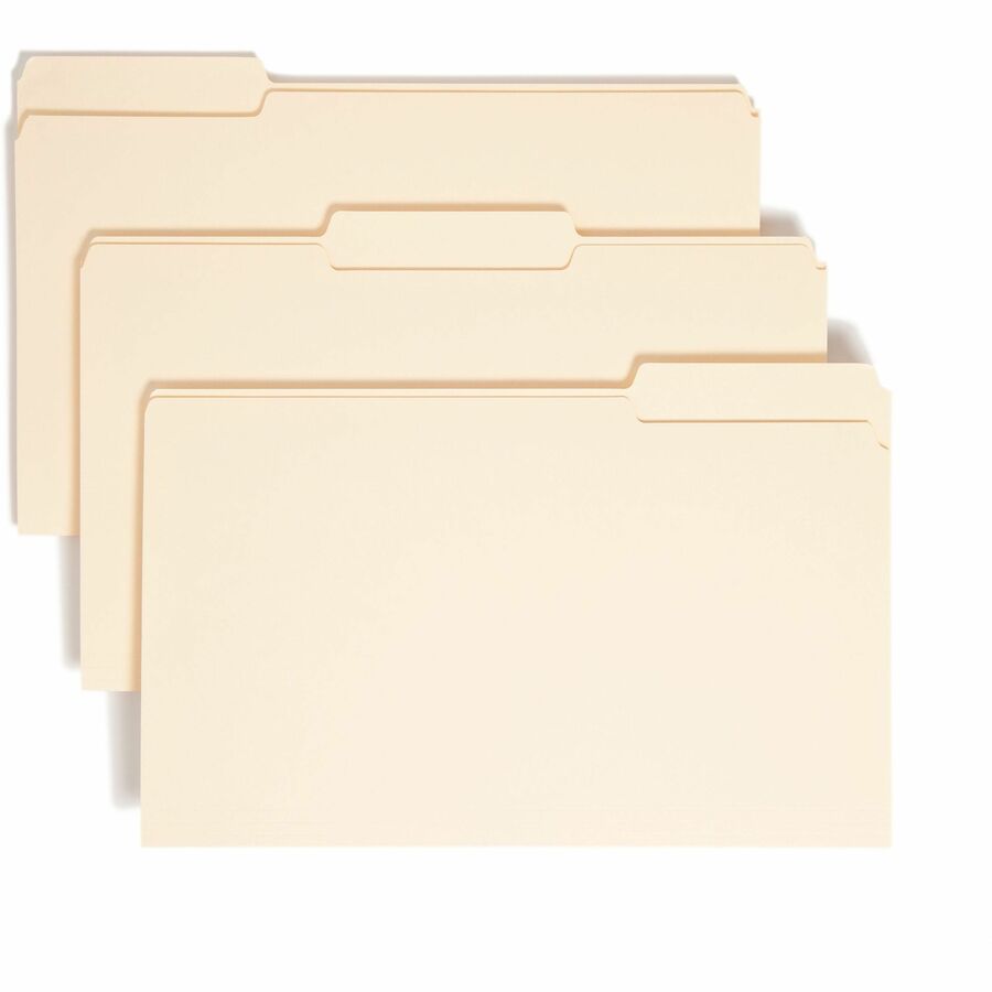 Smead File Folders with SinglePly Tab Legal 8 1/2" x 14" Sheet