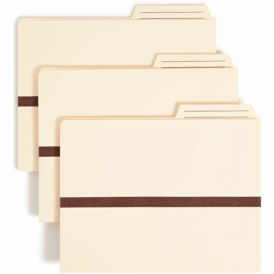 Smead Manila File Pockets with 2/5Cut Tab