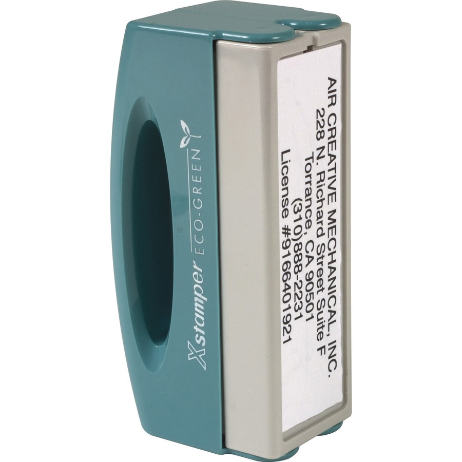 Xstamper Pre-inked Large Pocket Stamp - Office Supply America