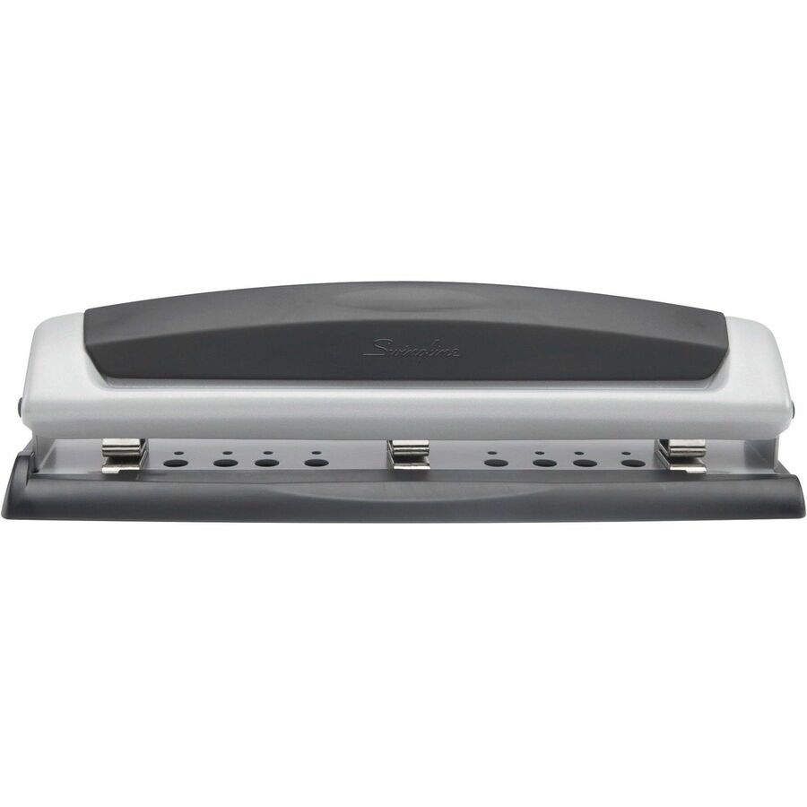 Swingline 40-Sheet Heavy-Duty Lever Action 2-to-7-Hole Punch 11/32