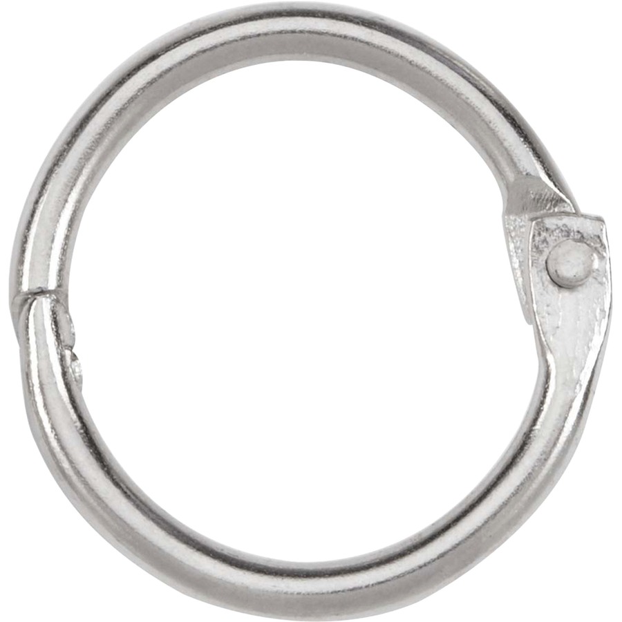 ACCO Loose-Leaf Rings - 125 x Sheet Capacity - Silver - Nickel