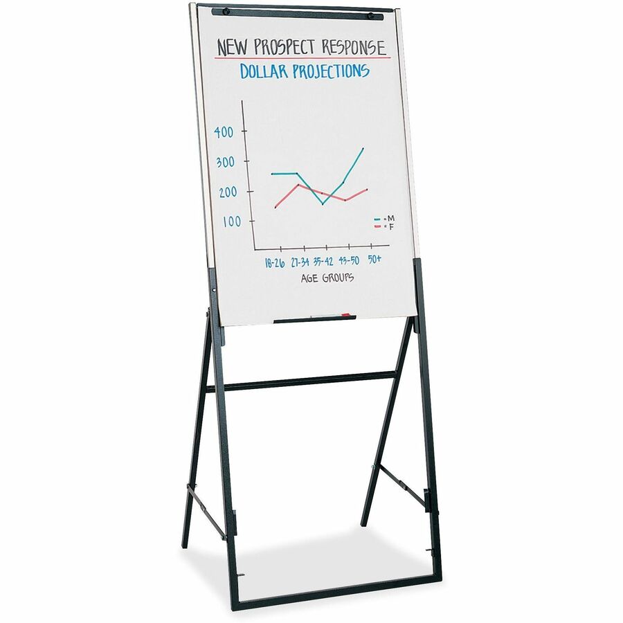Quartet Futura Easel Whiteboard/Flip Chart - 26 (2.2 ft) QRT351900, QRT  351900 - Office Supply Hut