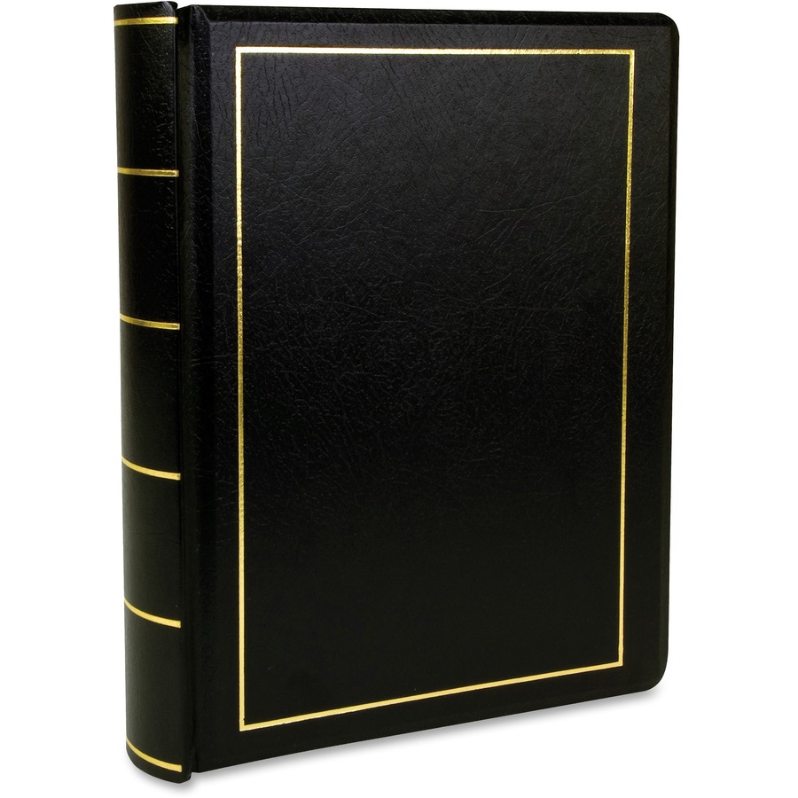 Wilson Jones Minute Book, Letter Size 8 1/2" X 11", 250 Pages, Black ...