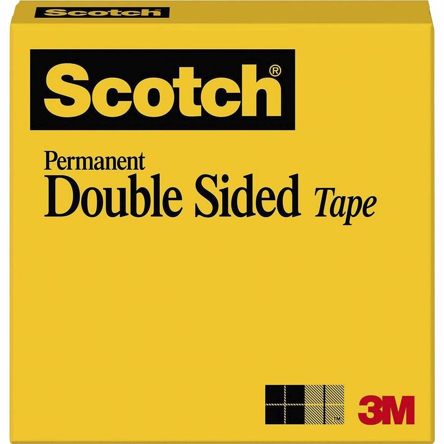 Scotch-brite Scotch Permanent Double-Sided Tape - 1/2W - MMM6656PKC40 