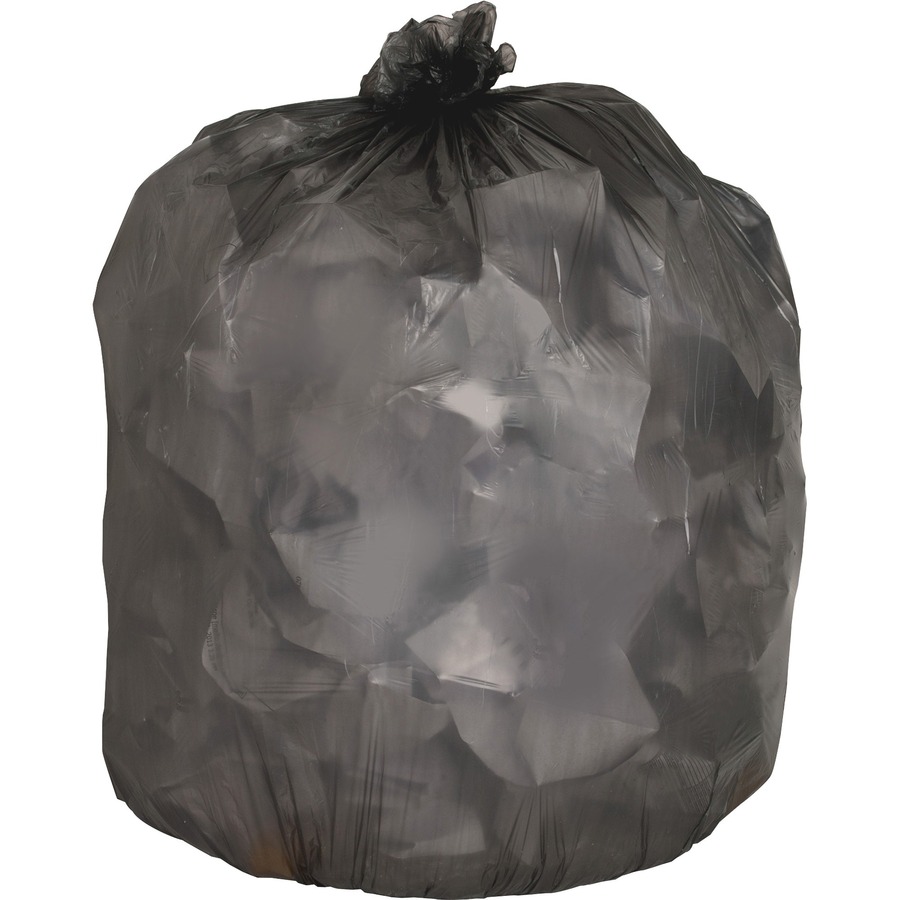 FREE SHIPPING! 10 Gallon Garbage Bags 10 Gallon Trash Bags 10 GAL Can  Liners 24 x 33 6 Micron Black