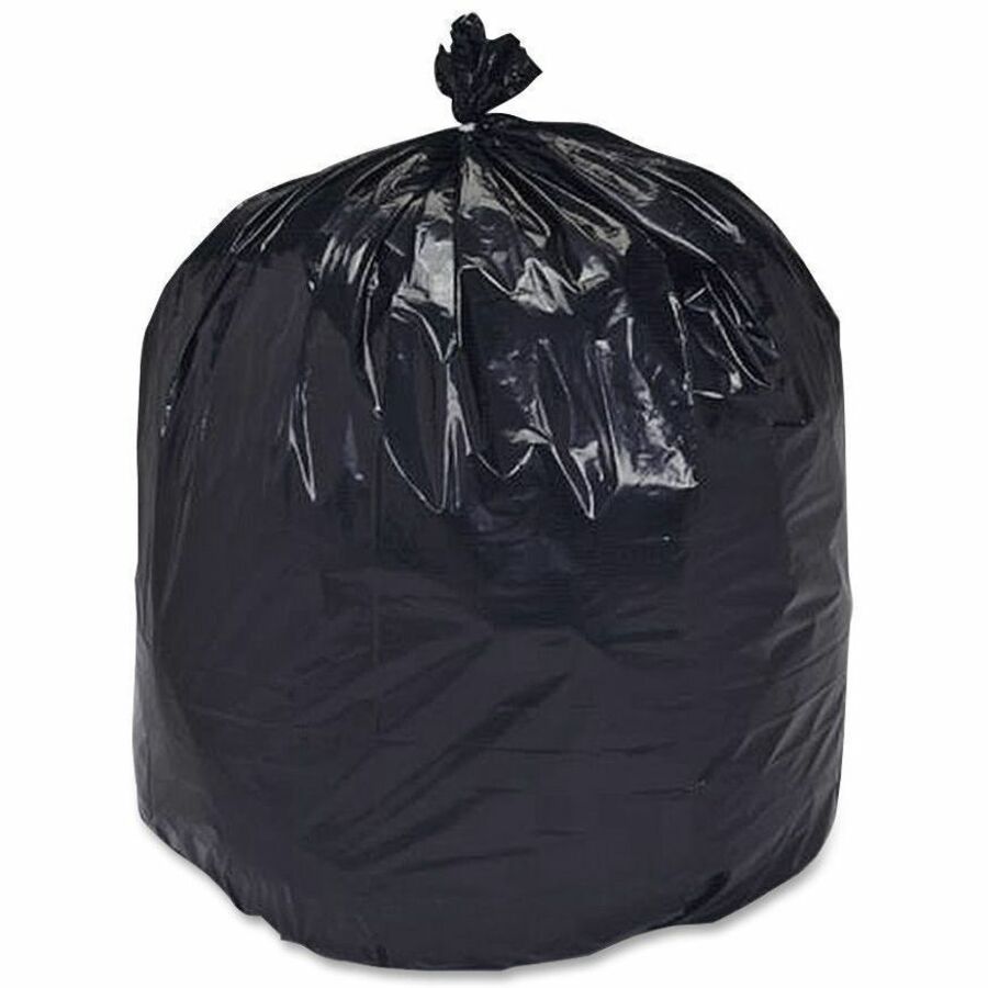 Heavy-Duty 55 gal. Contractor Bags - (40-Count, 3 mil) - 38 in. x 58 in. Large Black Plastic Trash Can Liners