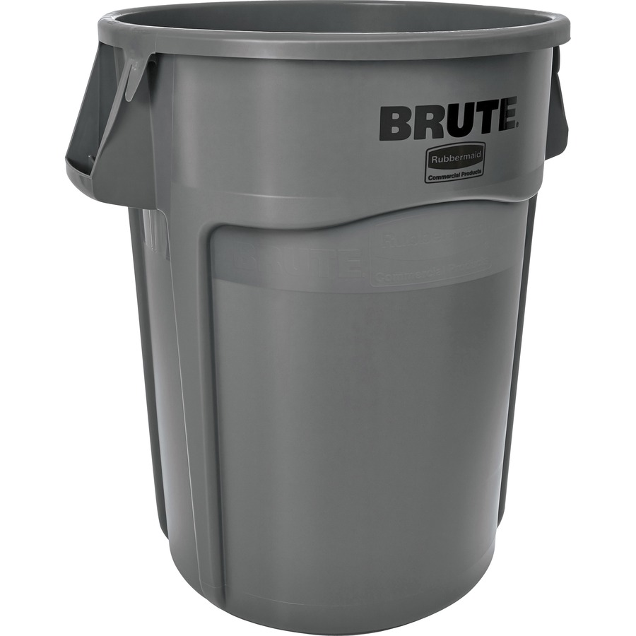 Rubbermaid Commercial Brute 44-Gallon Vented Utility Container - 44 gal  Capacity - Round - Handle, Heavy Duty, Reinforced, UV Coated, Damage  Resistant, Warp Resistant, Water Resistant, Crack Resistant, Durable -  31.5 Height