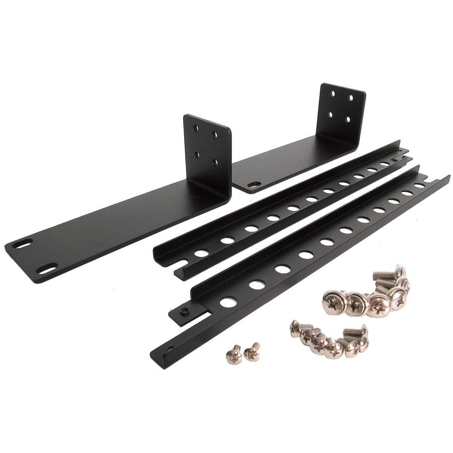 Switch Rack Mounter StarTech.com Rack Mount for KVM Switch - Black - TAA Compliant ...