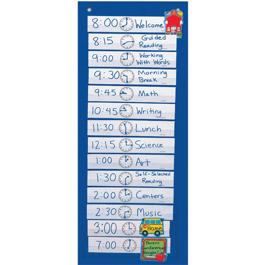Schedule Pocket Chart
