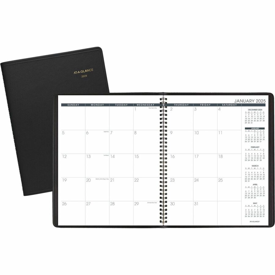 At-A-Glance Monthly Professional Planner - Monthly - January 2024 - March 2025 - 1 Month Double 