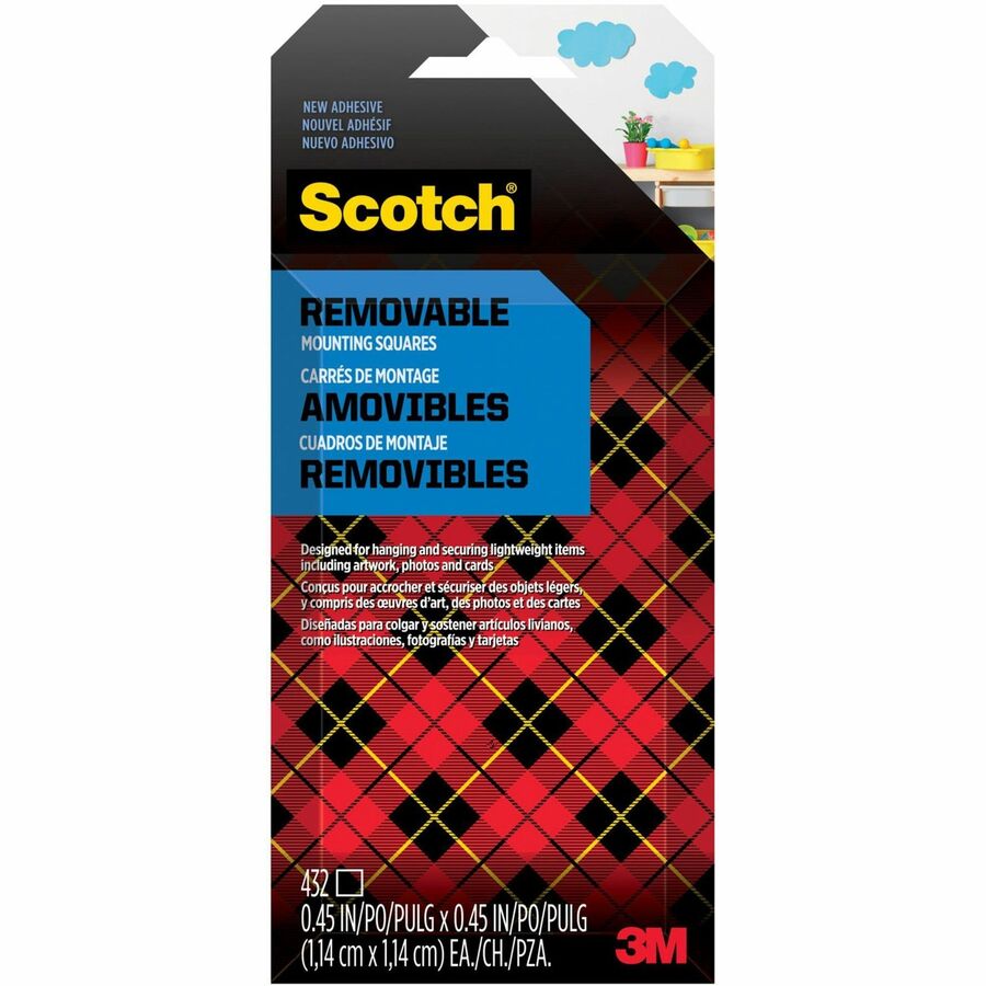 Scotch® Removable Poster Tape, 0.75 in x 150 in