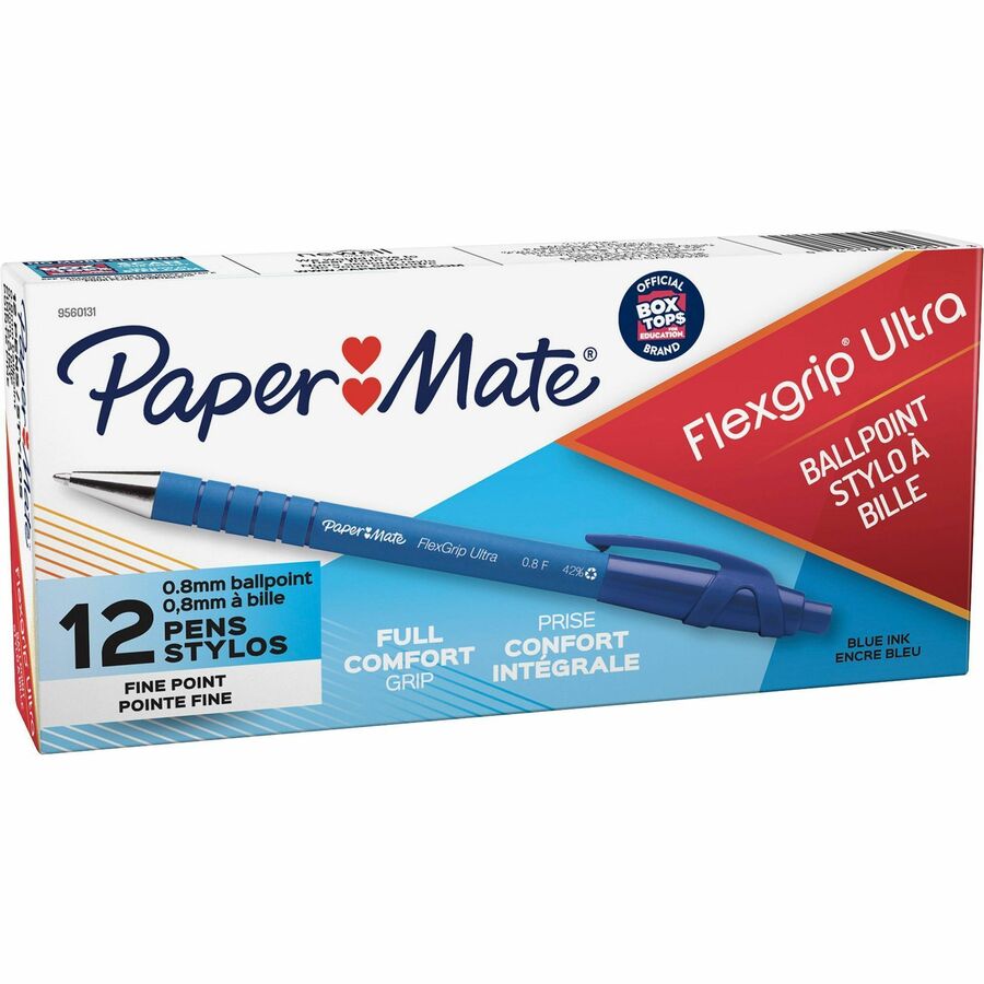 Paper Mate Flexgrip Ultra Retractable Pens - Fine Pen Point