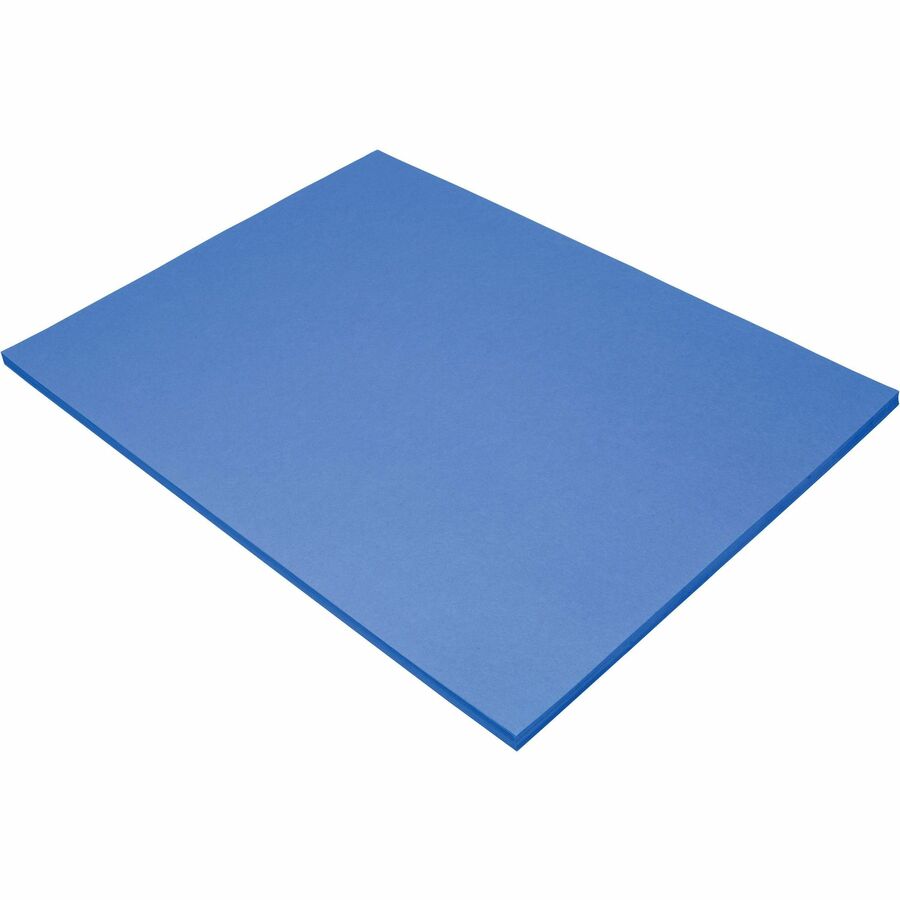 Pacon Tru-Ray Construction Paper, 76 lbs., 9 x 12, Sky Blue, 50